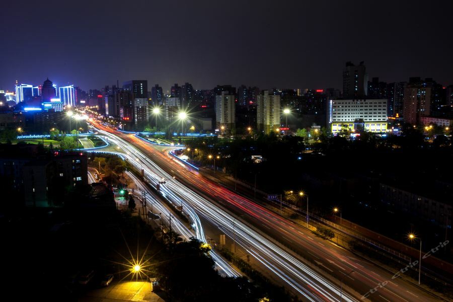 Hong Li Yuan Plaza Hotel Beijing Bagian luar foto